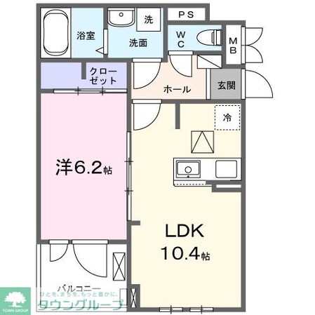 アンテムノンの物件間取画像